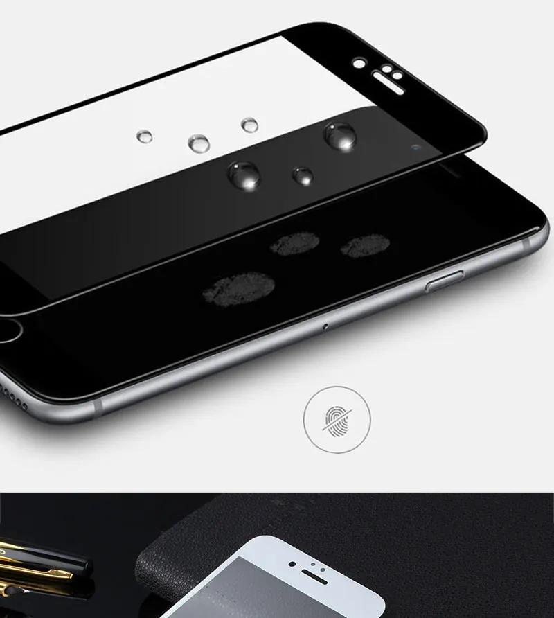 Wangcangli 3d Защитное стекло для iphone 6 6s 7 8 plus закаленное стекло для iphone 6 s 7 plus защита для iphone 6 7 8 6s plus