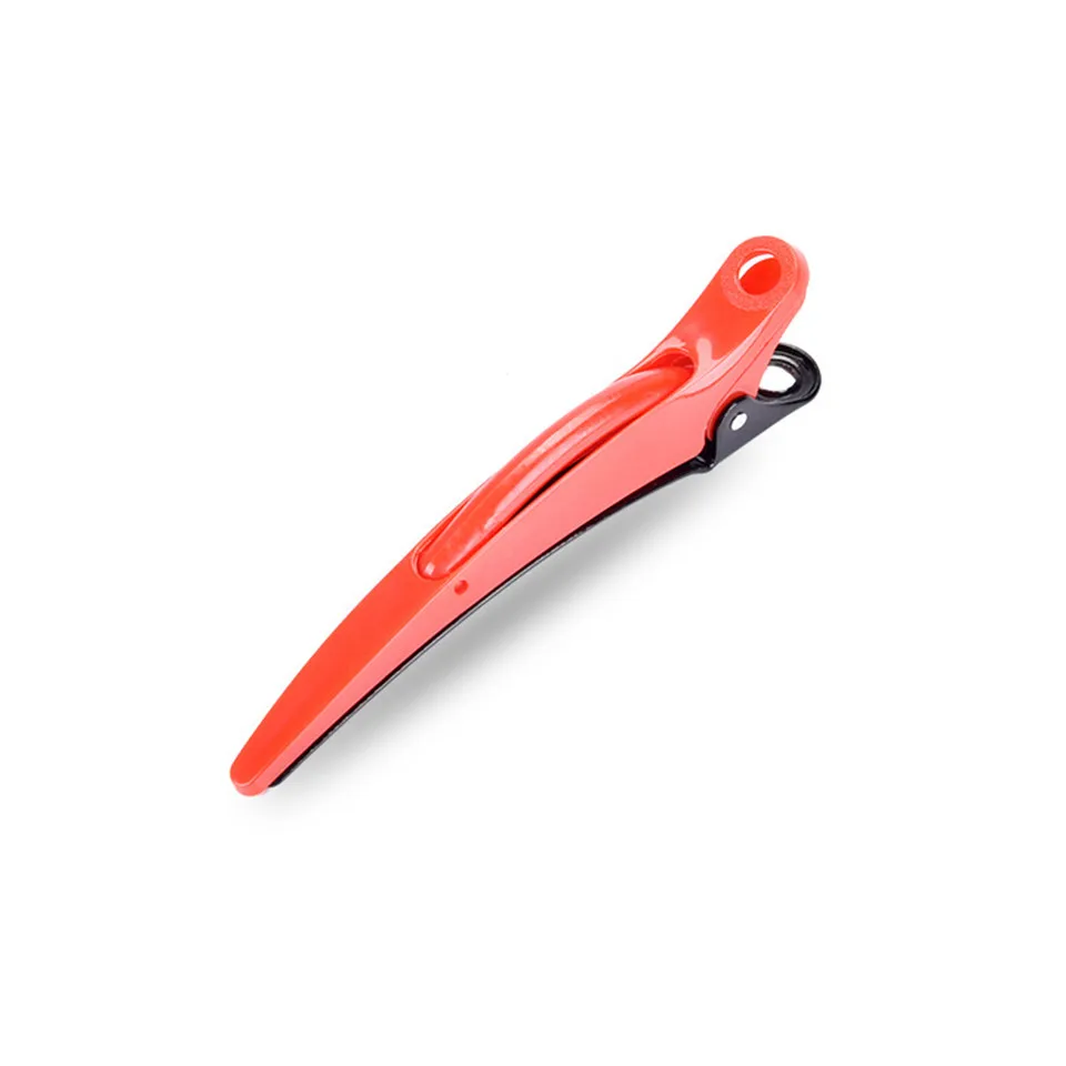 Случайные цвета длинные Pro l 6 шт./лот заколки для волос пластиковые секционные