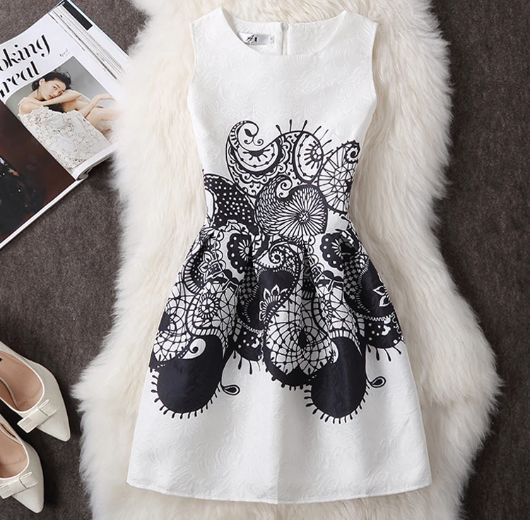 Женское платье без рукавов ftaylor повседневное облегающее с цветочным принтом в