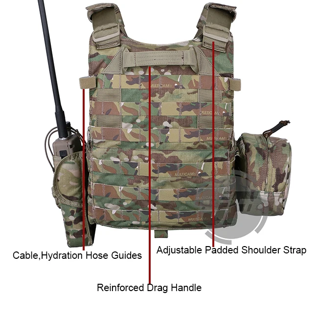 Emerson Тактический модульный MOLLE LBT-6094A несущая пластина EmersonGear LBT 6094A боевой жилет w/M4 M16 5,56. 223 сумки для журналов