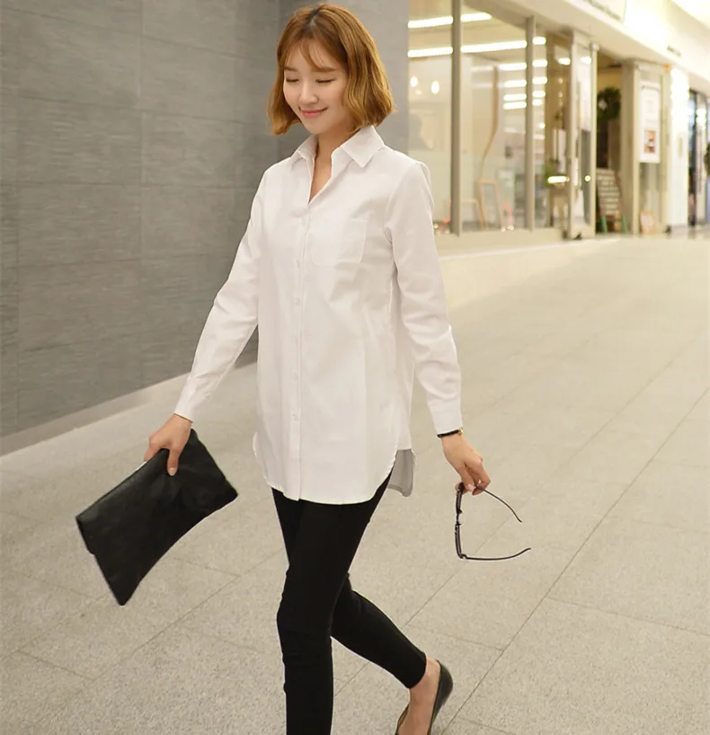 Бренд 2018 blusas de renda feminino ropa mujer Роскошные Блузки Повседневная белая рубашка