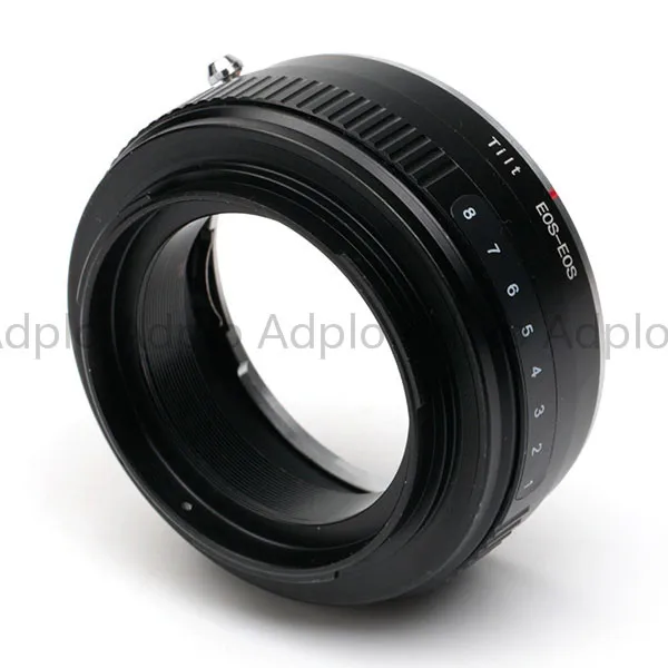 Адаптер для макрообъектива Pixco с наклоном подходит Canon EF Крепление объектива к