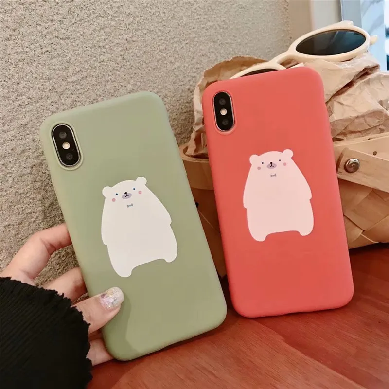 Милые Носки с рисунком медведя из мультика мягкого силикона узором крышка