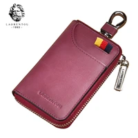 laorentou zipper key wallet lady fashion key case mini wallets women small card holder coin purse case female mothers day gift