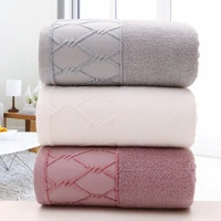 hotel bath towel pure cotton white adult household female couple soft water absorbent embroidery custom logo factory direct