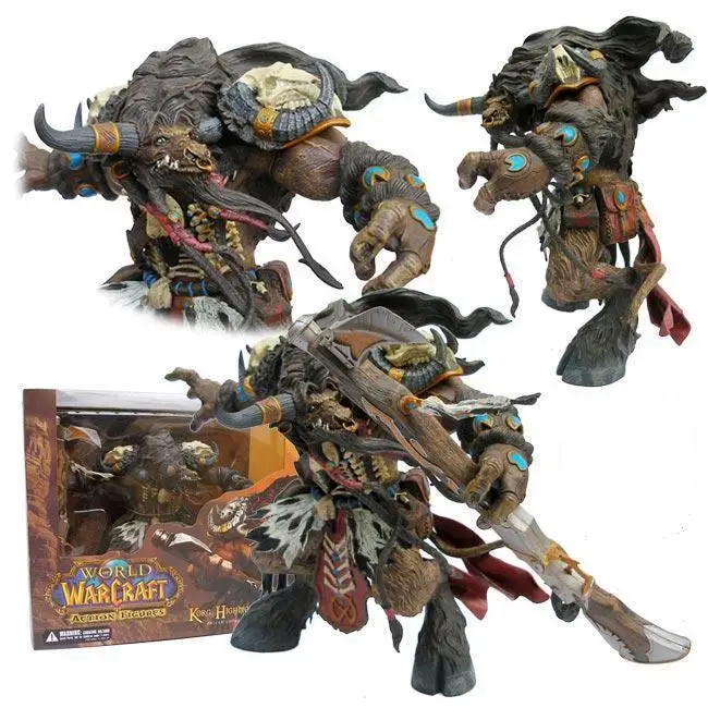 WOW WORLD KORG HIGHMOUNTAIN игрушка Таурен Хантер экшн фигура аниме Коллекционная модель игрушки без коробки