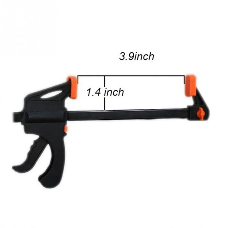 NewQuick Деревообработка клип DIY Плотницкие Quick Release бар зажим практические 4 дюймов