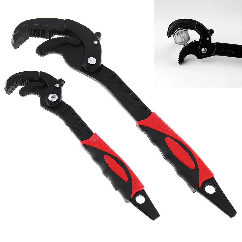 2 в 1 12-65 мм открывающийся Многофункциональный гаечный ключ Регулируемый быстрый