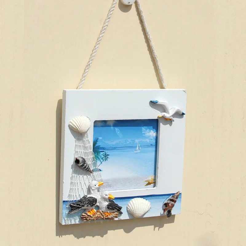 Средиземноморская деревянная Европейская фоторамка для студии гостиной