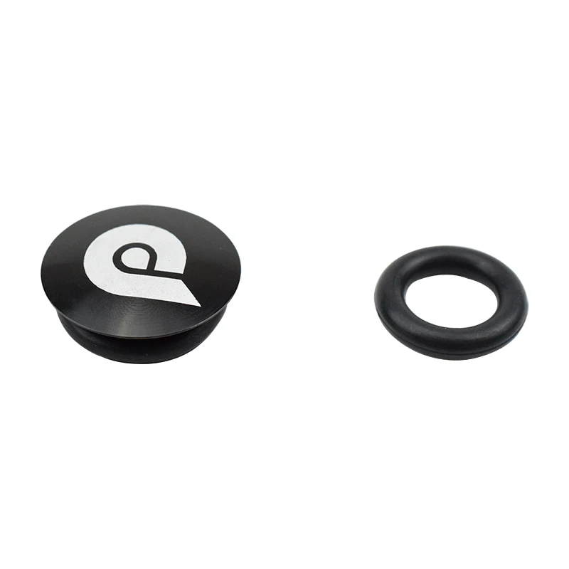 Black 8 цветов 1 пара MTB дорожный велосипедный Кривошип CNC ось bb крышка пылезащитный водонепроницаемый велосипедный Нижний Кронштейн Крышка Велосипедное покрытие шатуна - Цвет: Black