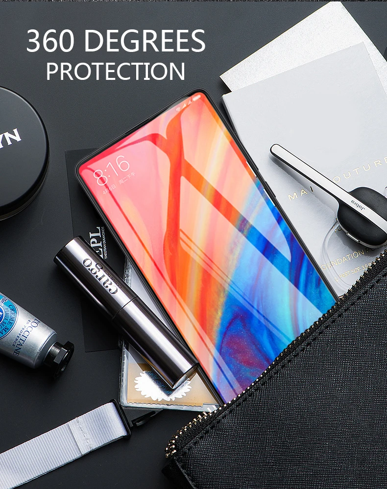 Xiaomi mi x 2s закаленное стекло MOFi xiaomi mi x 2s Защита экрана полное покрытие черный xiaomi mi x2s стеклянная пленка 5,2