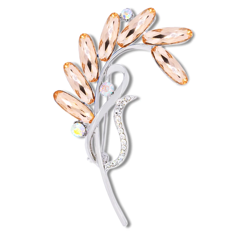 Zhen томоми изысканный шик интеллектуальной женщина цветок простой корсаж