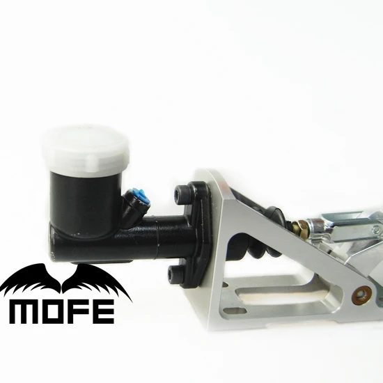 MOFE Универсальный Гоночный серебристый гидравлический ручной тормоз дрейфовый с