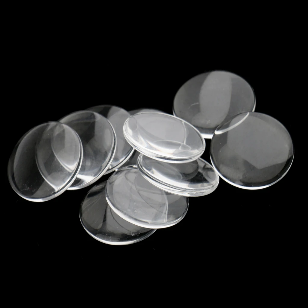 5 пар пластиковых прозрачных плоских кукольных глаз для 12 дюймовых кукол блайз