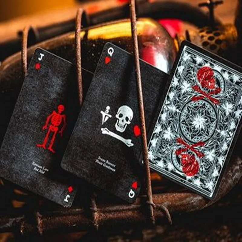 Игральные карты в покер с солевым и костным покрытием 1 шт. колода от ellusionst Cartamundi