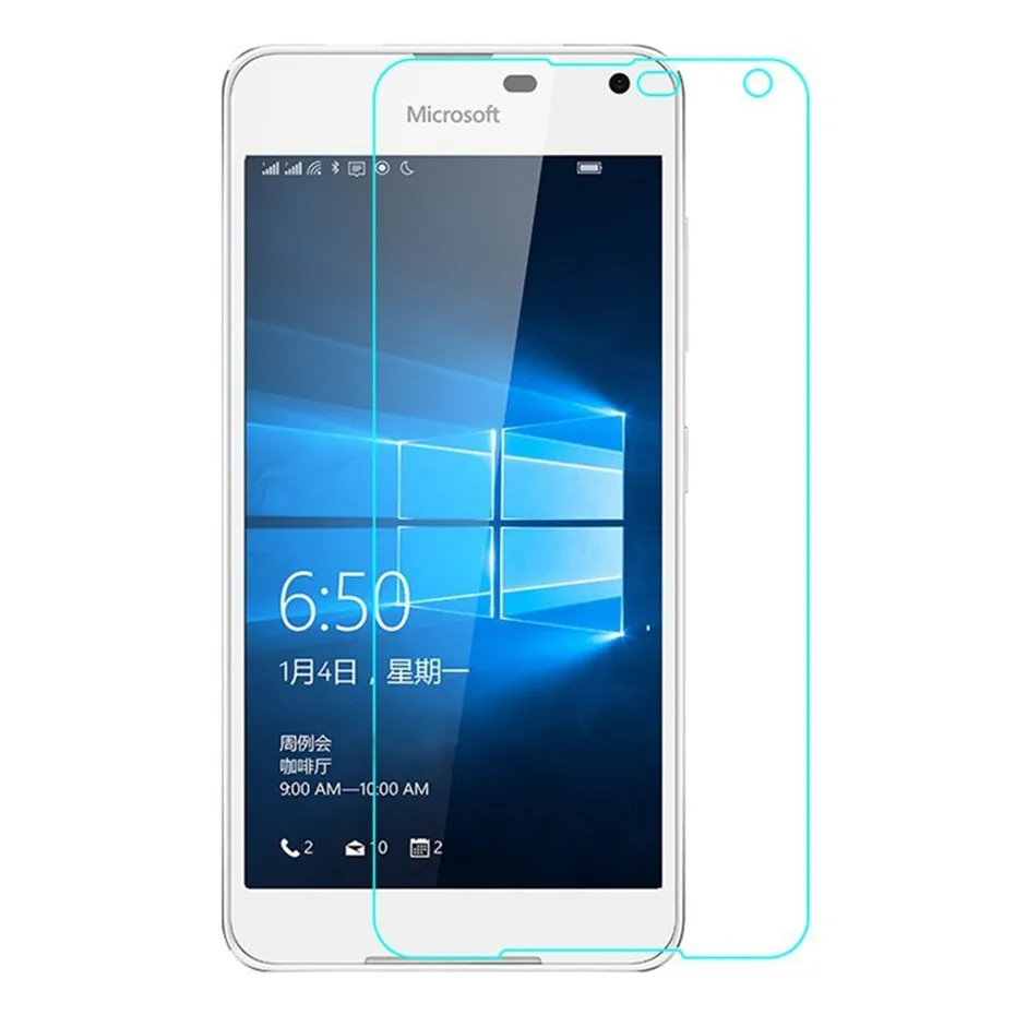 9 h закаленное стекло для Nokia microsoft Lumia 650 Защитная стеклянная пленка на Dual