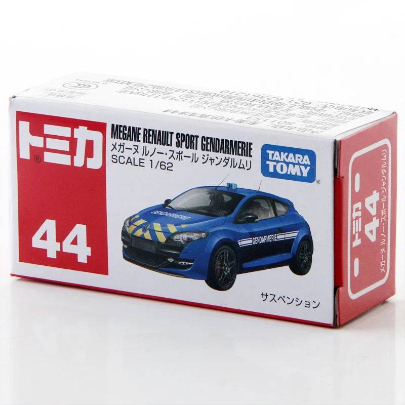 Takara Tomy Tomica 1: 62 Megane Renault Sport жандармерии металл литья под давлением Модель