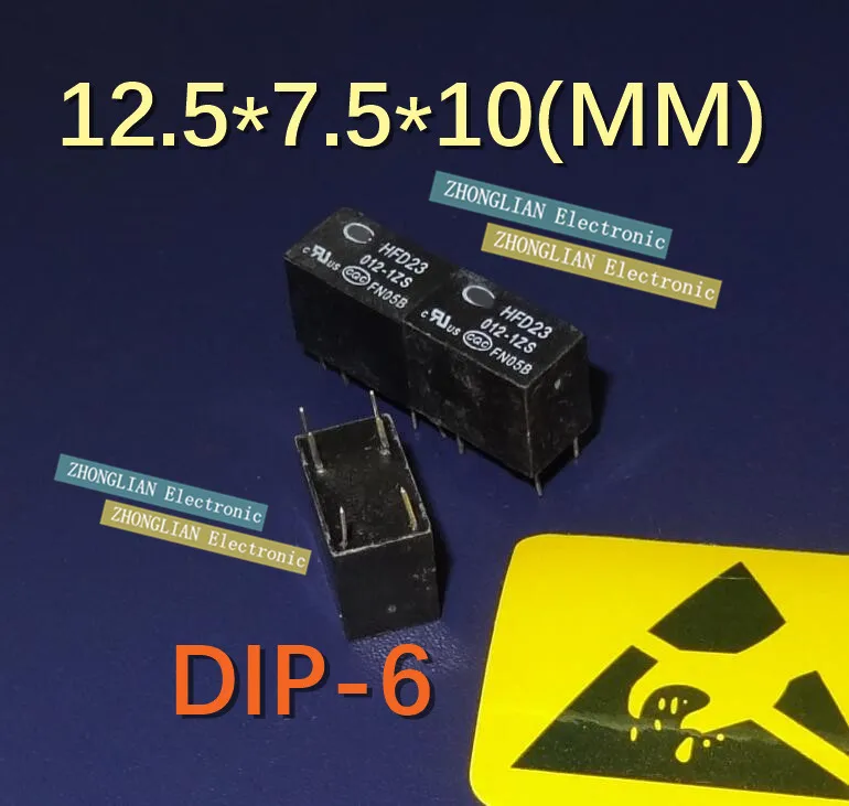 1 шт./лот оригинальный релейный JRC 23F 012 1ZS 2 А 6 pin набор для конвертации|6 relay|relay setpin