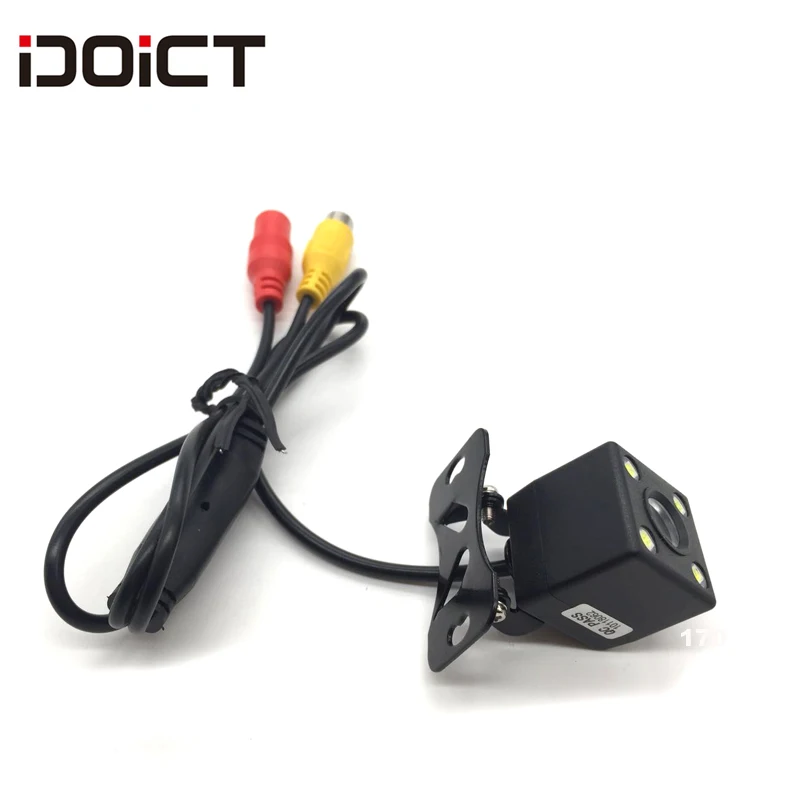 IDOICT Водонепроницаемая HD 170 градусов угол 4LED Автомобильная камера заднего вида