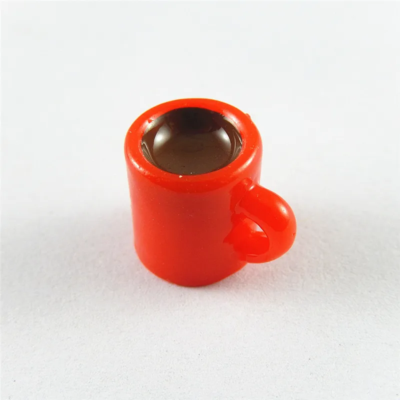 10 шт. Модные Смола Шарм Имитация Кофе Чашки Подвески Ювелирные Изделия Выводы