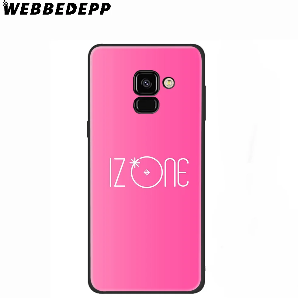 WEBBEDEPP IZONE K Pop Band Silicone Case for Samsung Galaxy A3 A5 A6 A7 A8 A9 A10 A20 A30 A40 A50 A70 M10 M20 M30 |