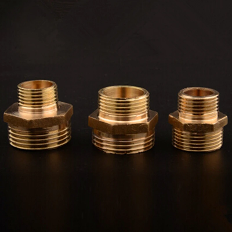 5 шт./лот 1/2 &quot3/4&quot 1 &quotШТЫРЬКОВАЯ нить латунные ниппельные фитинги для