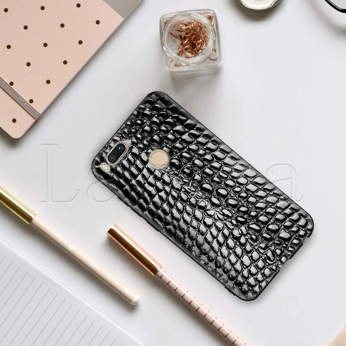 Силиконовый чехол Lavaza со змеиной кожей для Xiaomi Redmi Note 4 4X 4A 5 5A 6 6a 7 8 Pro Go Prime Plus |