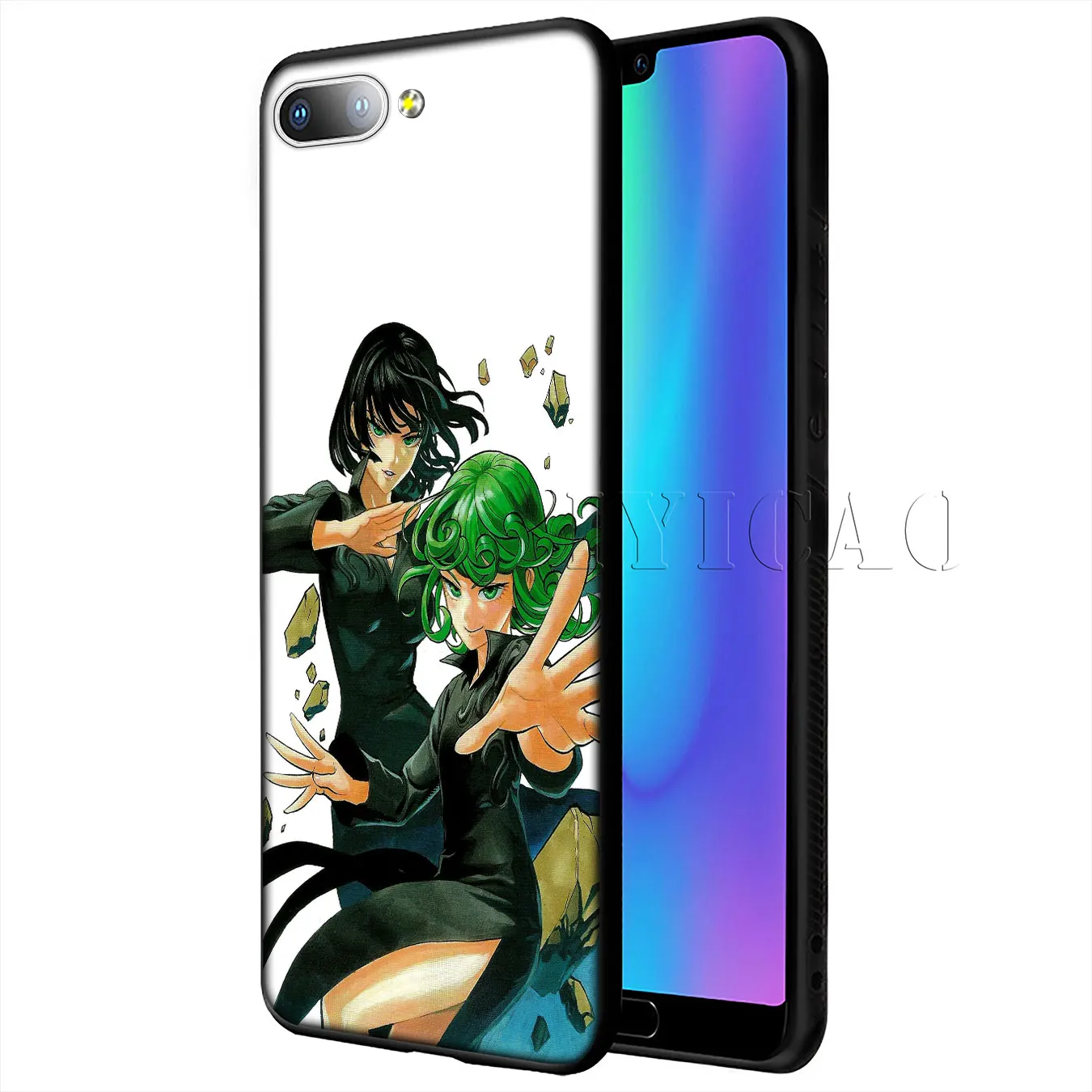 Мягкий чехол IYICAO с японским Аниме One Punch Man для Huawei Y9 Y7 Y6 Prime 2019 Honor 20 8C 8X 8 9 9X 10 Lite 7C 7X 7A