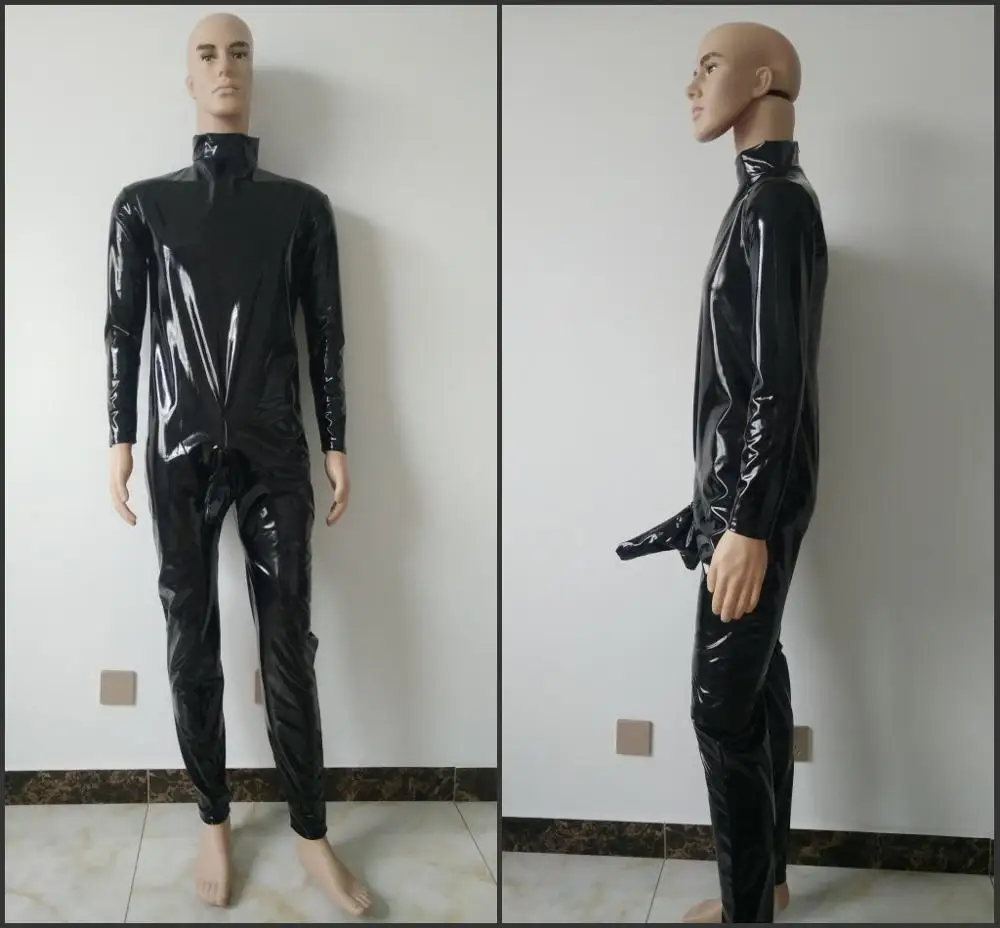 Watermonkey Брендовые костюмы для мужчин черная сексуальная игровая одежда из