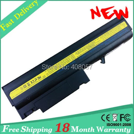 Аккумулятор 4400 мАч для IBM ThinkPad T40 T40P T41 T41P T42 T42P T43 T43P R50 R50e R50P R51 R51e R52 08K8196 08K8197 08K8198|4400mah
