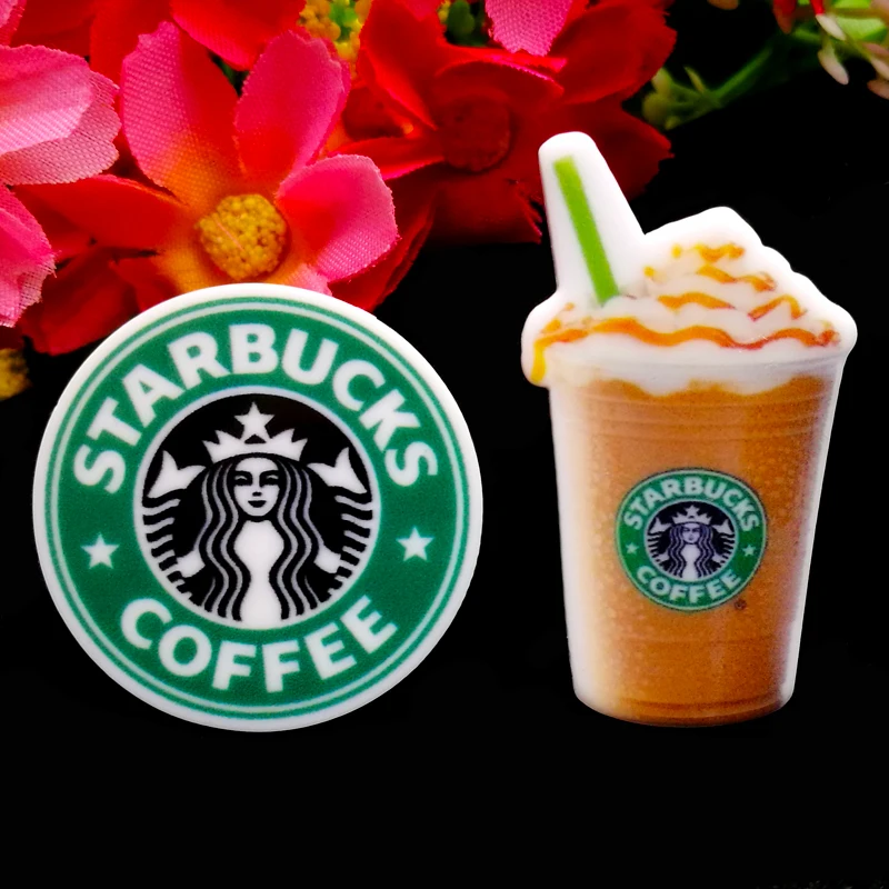 40 шт./лот разноцветные кабошоны из полимера с плоской спинкой для фаст фуда в виде