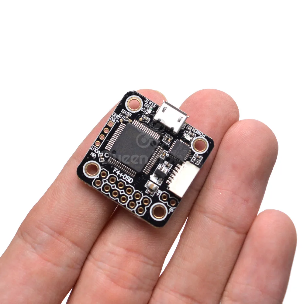 F4 мини плата контроллера полета Встроенный OSD 5 V/1A 2 4S CPU STM32F405RGT6 для мультикоптера