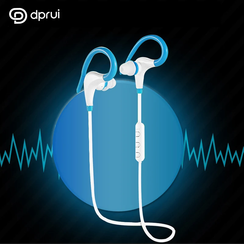 Dprui 2018 Новая мода беспроводной спортивные наушники Bluetooth 4 0 стерео гарнитура с
