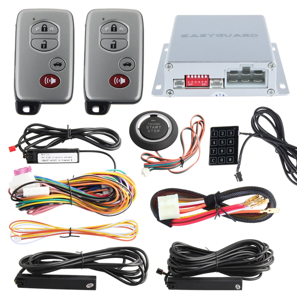 Автомобиль аварийная система ПКЕ Smart Key touch ввода пароля энергосбережения