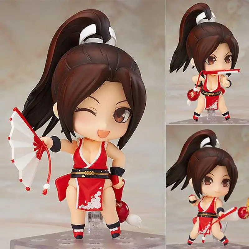 Fatal Fury Mai Shiranui Q версия глина Snkplaymore игра ПВХ Модель Коллекция Фигурки для девочек
