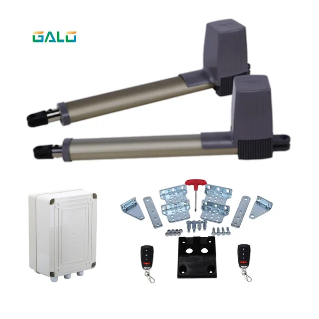 AC110V kit a 300 кг открывалка для распашных ворот/электрические ворота операторы двигатели линейный привод с комплектом дистанционного управления опционально - Color: AC110V kit a