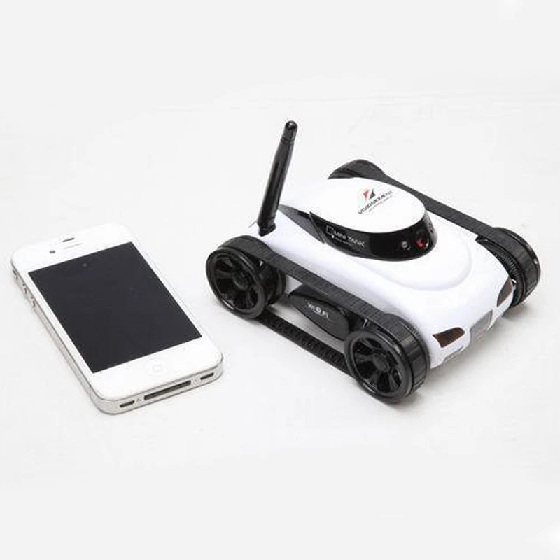 New Happy Cow 777-270 Wifi Rc Mini Tank RC Car FPV 30w Pixels Deformable Camera Support IOS Phone Android remote control Toys | Игрушки и
