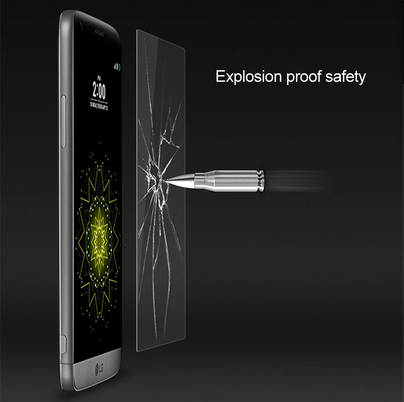 WolfRule 2 шт Защита экрана для стекла LG G5 закаленное стекло против царапин защитная