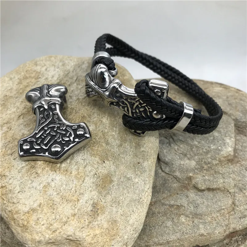 Винтажный якорь из нержавеющей стали 316L с отверстием 6 мм для кожаного браслета, рукоделия «сделай сам», металлическая подвеска, изготовление ювелирных изделий