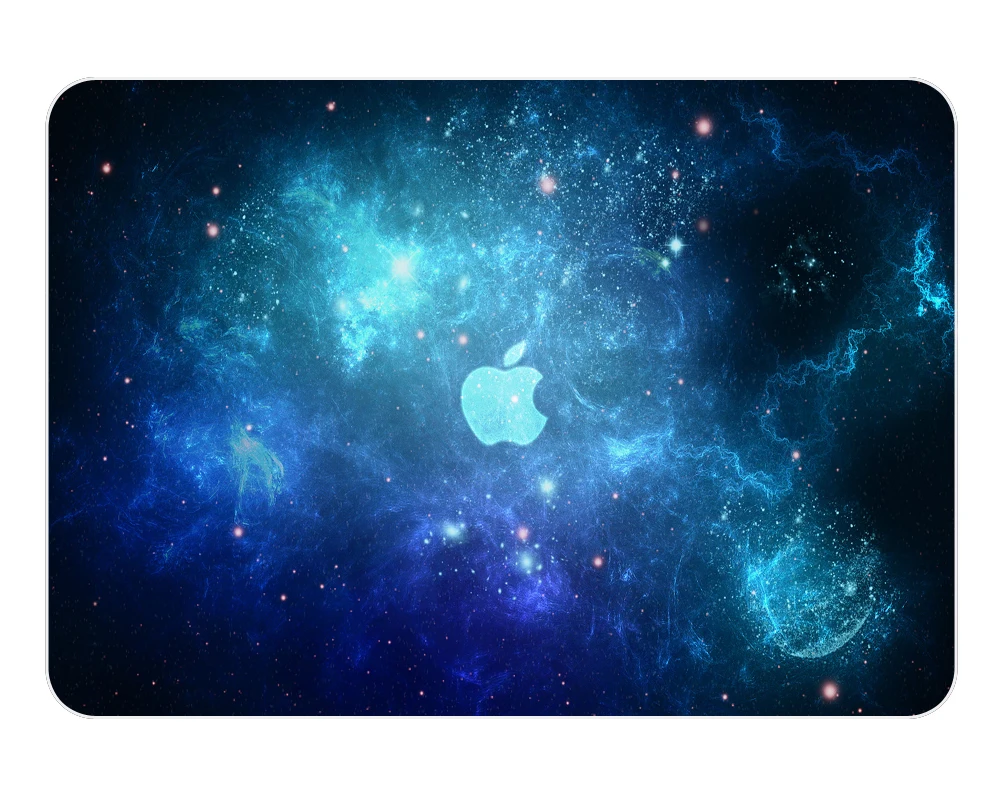 Жесткий чехол для ноутбука с рисунком+ чехол для клавиатуры для Apple Mac MacBook Air11 13 дюймов Pro retina touch bar 12 13 15 15,4 дюймов - Цвет: Y19