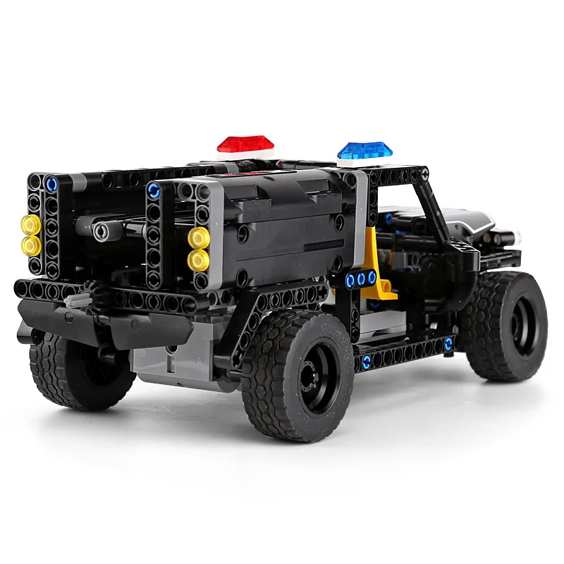 13006 спецназ полицейская водная Пушка машина совместима с Technic Car строительные