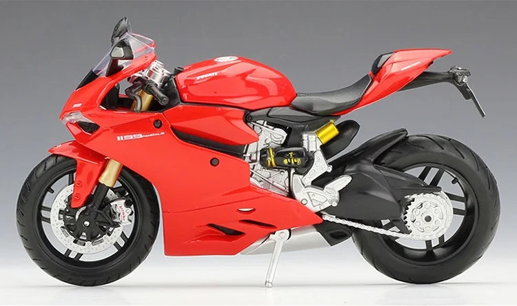Maisto 1:12 Ducati 1199 Panigale Литая модель мотоцикла