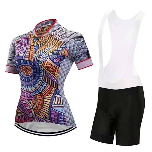 jersey and pants 5 Летний комплект из Джерси для велоспорта, женский комбинезон, гелевая подкладка, велосипедная одежда, костюм mtb, Майо, комплект одежды для велоспорта, спортивная одежда, uniforme - Цвет: jersey and pants 5
