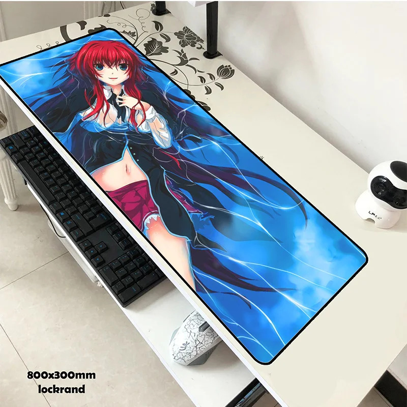 Школьный коврик для мыши dxd 800x300 мм компьютерный подарок игровой