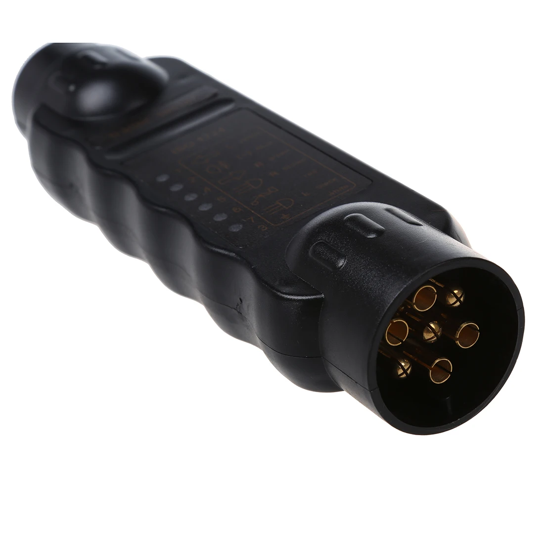 Автомобильное устройство прицепа 7 Pin светодиодный кабель цепи буксировочная