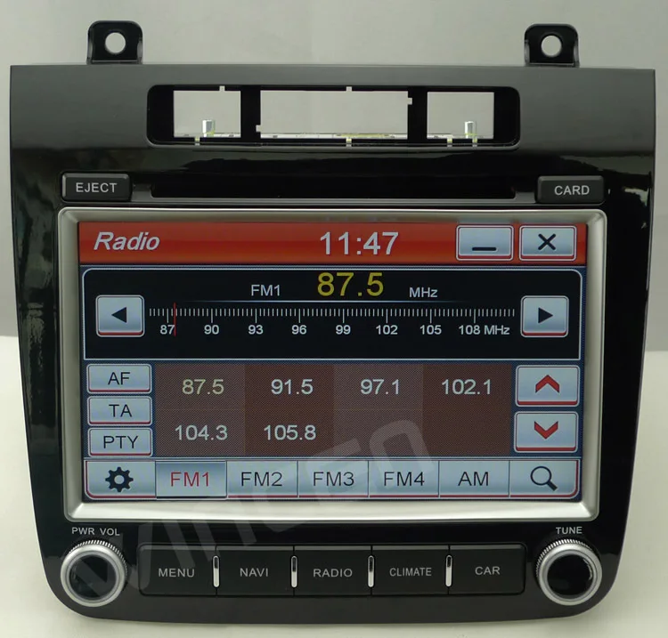 RoadRover бренд 8 &quotавтомобильный DVD GPS плеер для VW Touareg 2012 Поддержка оригинального