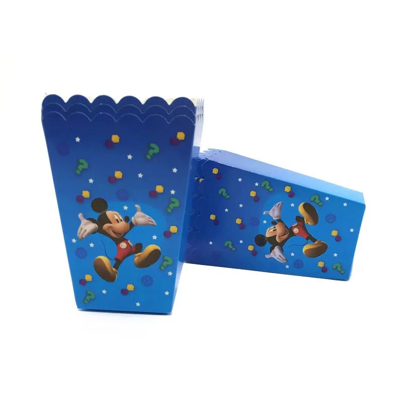 

Mickey Mouse Birthday Decorations Kids Boys Event Disposable Plates Cups Napkins Hats Tablecloth Flag Party Supplies