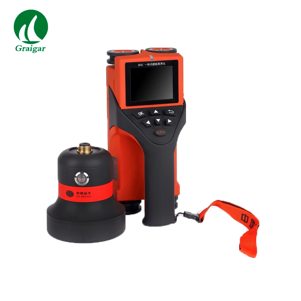 

New ZD410 Integrated Floor Thickness Gauge ZD-410 Mainly Used for Non-destructive Testing of Concrete Structures