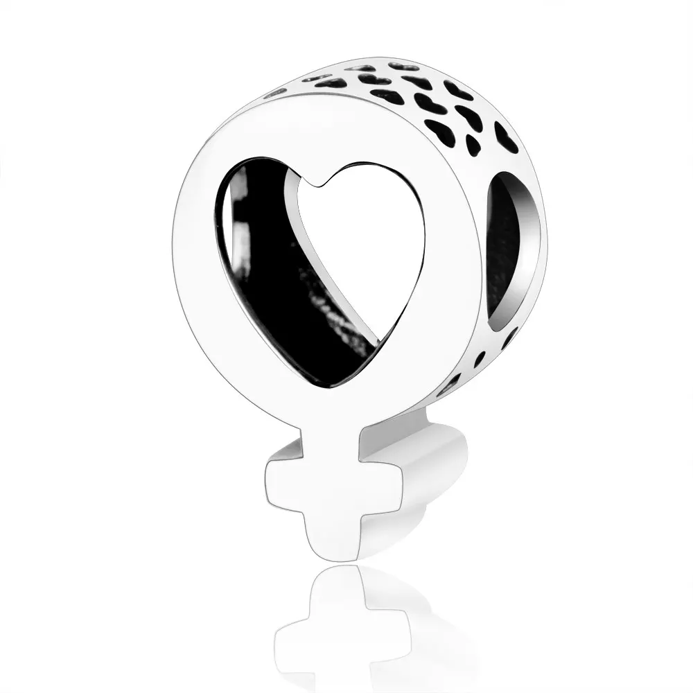 Подходит для оригинальных браслетов Pandora DIY Ювелирные изделия Осенняя коллекция ромашки ажурные шармы 925 пробы серебряные бусины в виде цветка - Цвет: A19