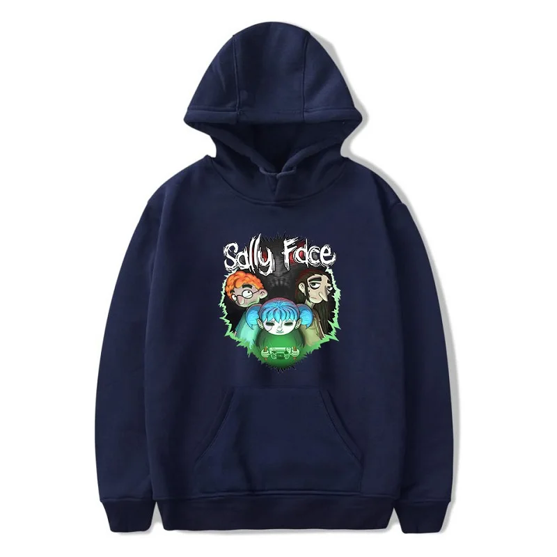 Новое поступление игры Sally Face Толстовка с капюшоном мужская женская одежда для мальчиков и девочек пуловеры игра Sally Face Eyes printed hoodies XXS-XXXXL